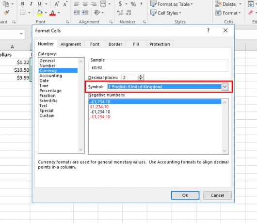 Excel'de Belirli Hücrelerde Farklı Para Birimi Sembolleri Nasıl Kullanılır Excel Para Birimi 3