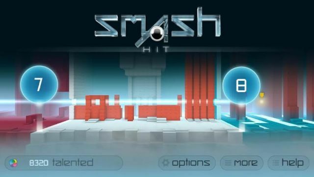 Smash-Hit-iOS-Android-Bağımlılık-Oyun-Fizik-Nişancı-Menüsü