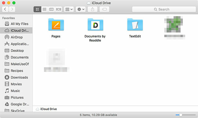 icloud sürücüsü