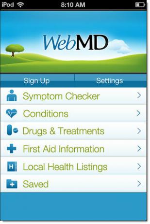 webmd uygulaması