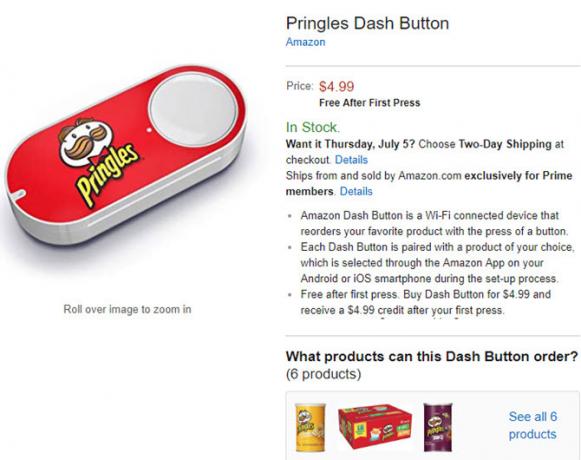 Amazon-Dash-Düğme-Pringles