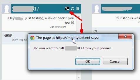 MightyText İçin Chrome Metin Mesajlarınızı Yapın ve İzleyin mightytext10