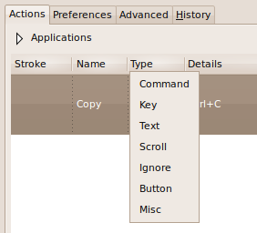 fare hareketleri linux