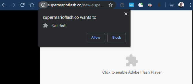 Chrome Flash'ın Çalışmasına İzin Ver