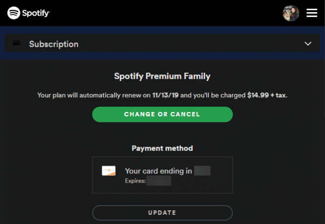 Spotify Premium Aboneliği