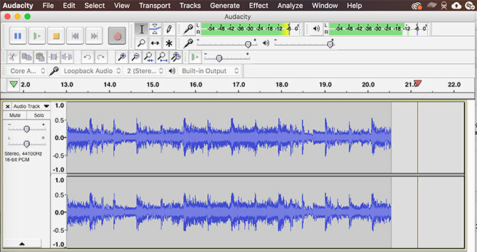 Audacity ile kayıt