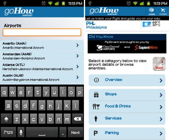 GoHow Airport: Sık Uçanlar için Mükemmel Bir Ücretsiz Uygulama [Android ve iPhone] android gohow havaalanı 1