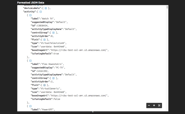 json biçimlendirilmiş openhab çıktısı