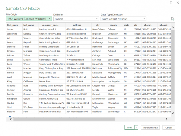 Excel'de Yeni Metin Alma Sihirbazı