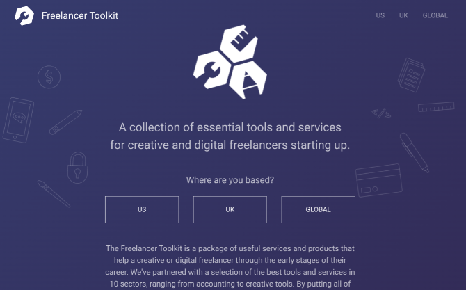 Yasal, sigorta, finans ve diğer kaynaklar için Twine'dan Freelancer Araç Seti