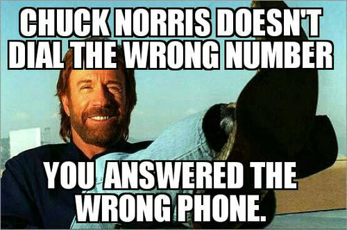 Chuck Norris Gerçek Meme