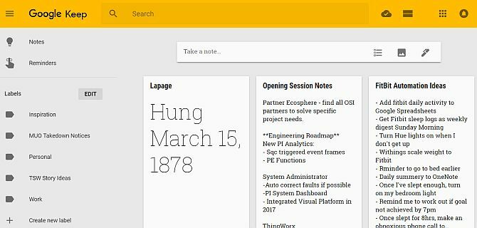 ürünleri ile ilgili sorunlar - Google Keep