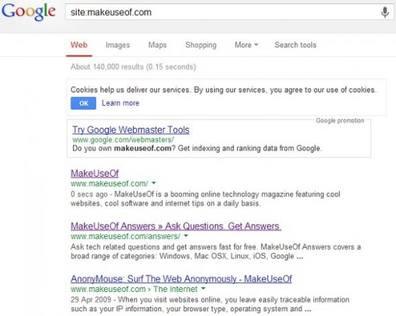 Her Zaman Handy tutmak için 8 Google Arama İpuçları google site makeuseof