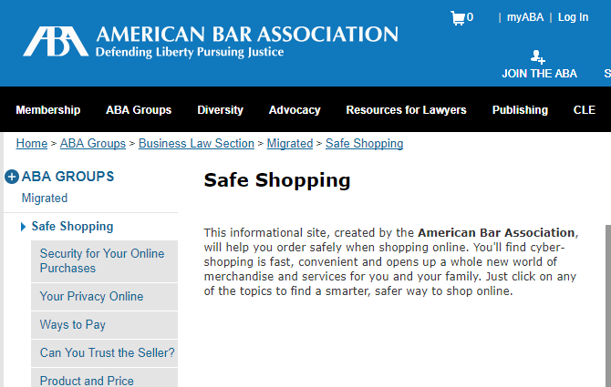 MakeUseOf Online Alışveriş Rehberi amerikan bar derneği güvenli alışveriş 670x425