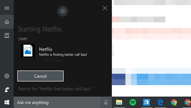 7 Windows Kullanıcıları için Netflix İpuçları ve Düzenlemeleri Kullanmalı netflix windows 10 cortana