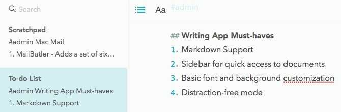 Markdown Yazma Uygulaması Olmalı