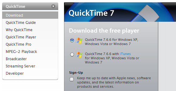 QuickTime İpuçları