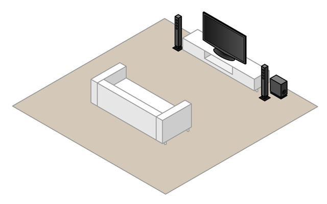 2.1-surround kurulumu