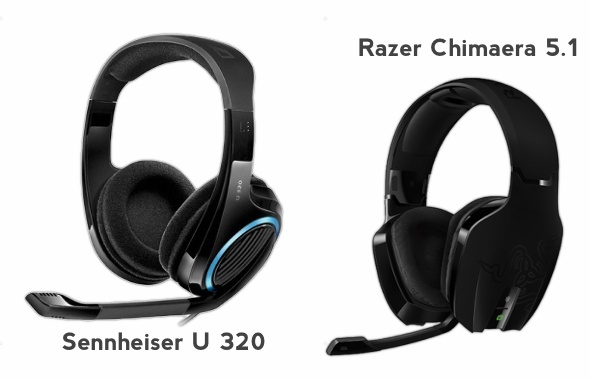 Creative Sound Blaster Tactic3D Omega Kablosuz Kulaklık İnceleme ve Eşantiyon sennheiser u 320 razer chimaera 5 1