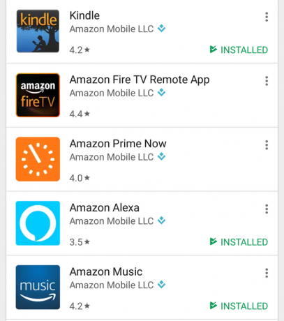 akıllı telefon android amazon uygulamaları