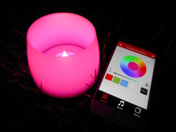 playbulb canlde pembe