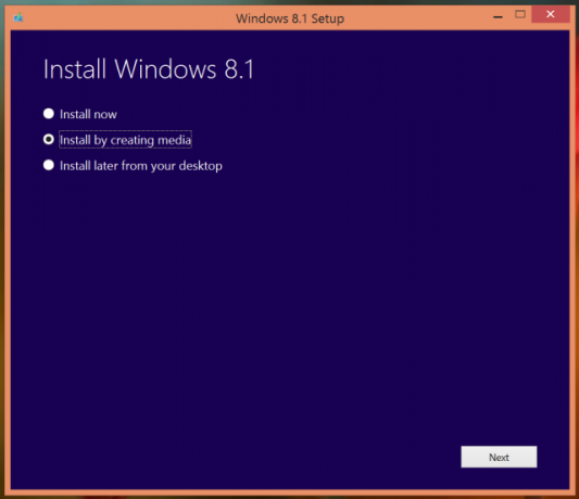 6 Windows 8.1'i USB veya DVD'ye yerleştirin
