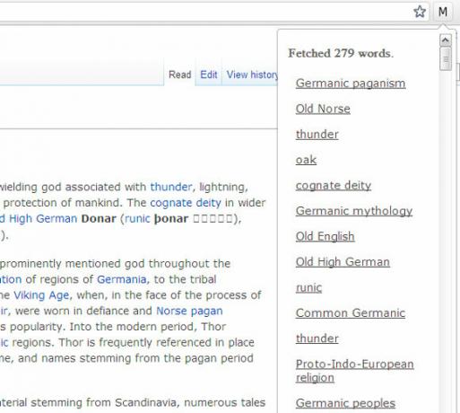 chrome uzantıları wikipedia arama