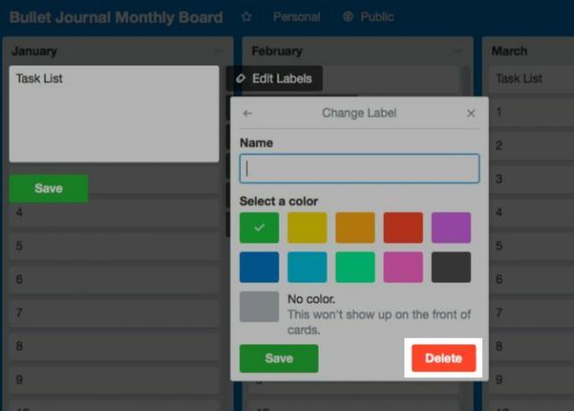 trello nasıl kullanılır - kart etiketini silme