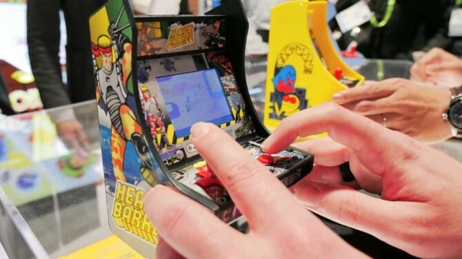 Benim Arcade Retro Mini Arcade Oyuncular Nostalji myarcade mini oyuncu ces2019 Dolu 1