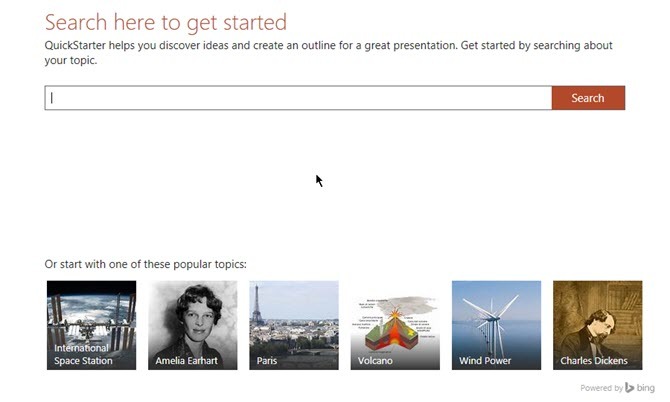 PowerPoint QuickStarter Anında Yeni Sunumları Anlatır ve Sağ Başlatır PowerPoint Quickstarter Arama