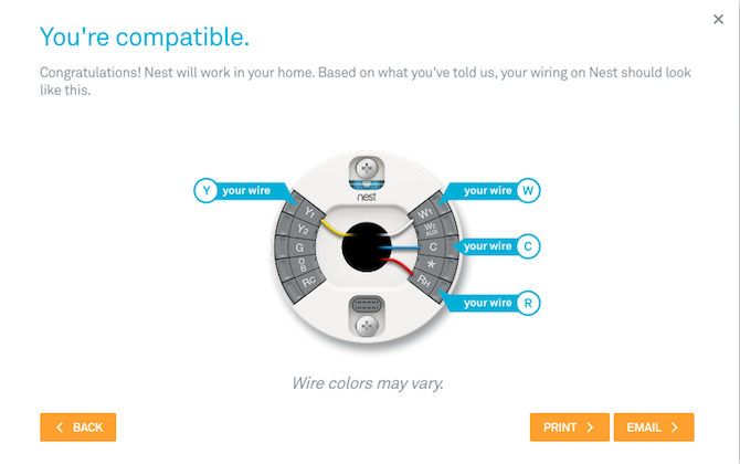 Nest Learning Termostatınızı Kurma ve Kullanma yuva termostatı kablo kılavuzu