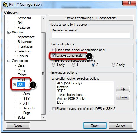 ssh proxy tüneli