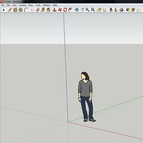 sketchup 3d tasarım yazılımı