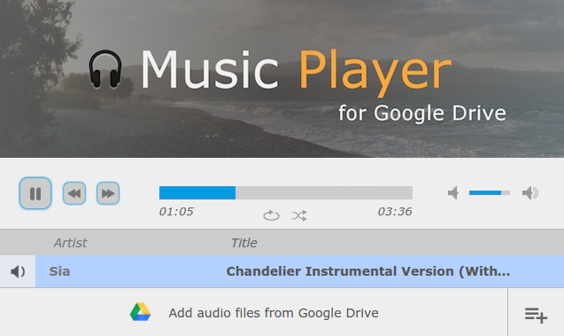 Google Drive Müzik Çalar