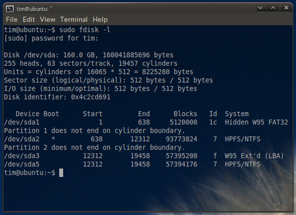 linux ntfs dosya sistemini kurtarmak