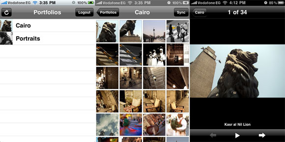 Pullfolio iphone1 ile 5 Dakikada Online Profesyonel Fotoğrafçılık Portföyü Oluşturun