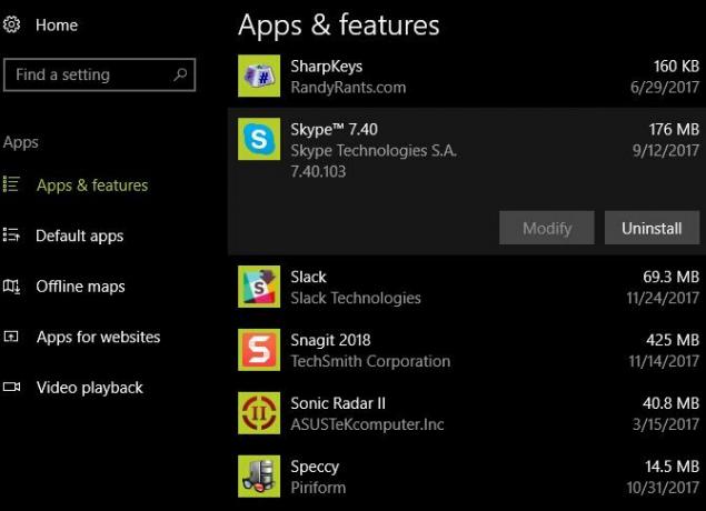 Windows 10 Uygulamalarını ve Özelliklerini Kaldırın