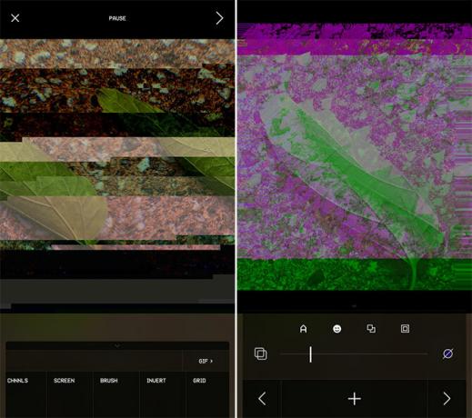 glitch sanat uygulamaları iphone - Glitché