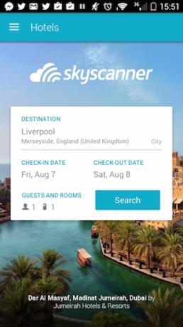 otel-Skyscanner-app