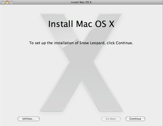 Snow Leopard'a Nasıl Yükseltilir & Bilmeniz Gerekenler [Mac] SL install 2