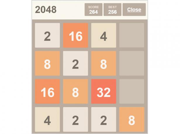 2048 Çevrimdışı Chrome