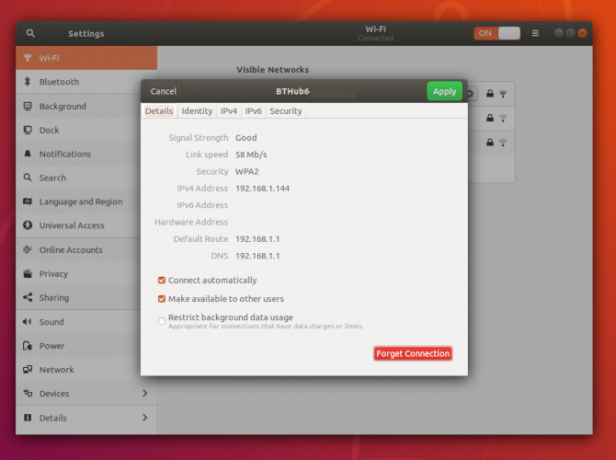 Ubuntu'da otomatik Wi-Fi bağlantılarını devre dışı bırak