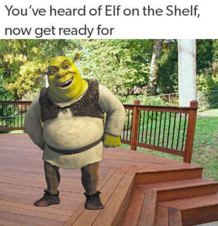 Rafta Elf Meme Shrek