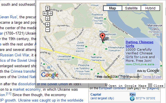 google harita arama işlevi