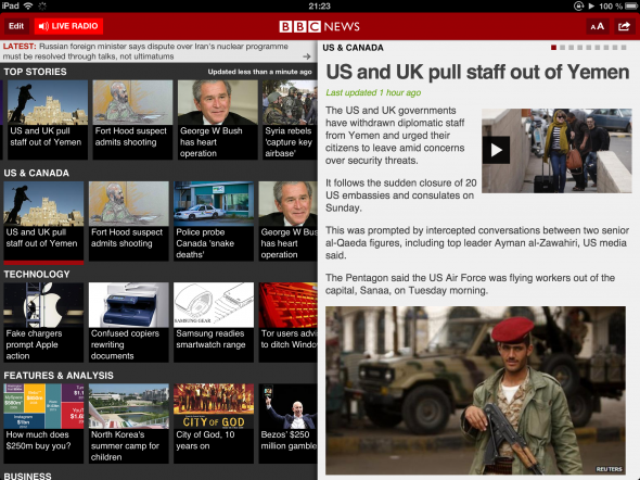 IOS Uluslararası Haber Fix Get BBC bbcnews liveradio 590x442