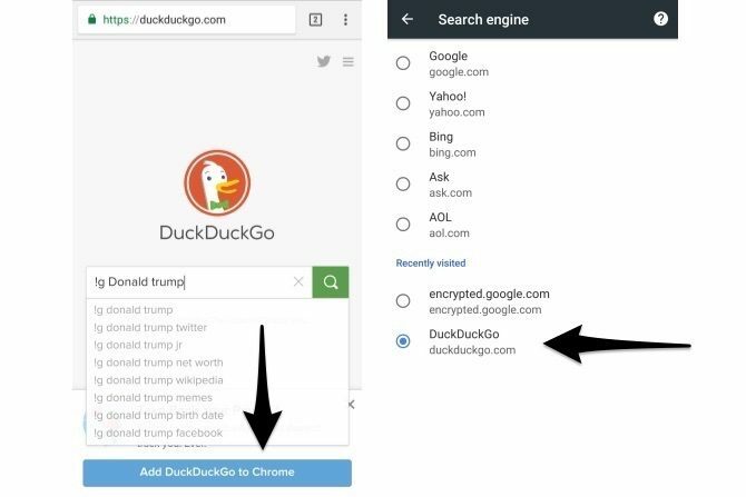 duckduckgo patlama krom mobil