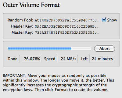 TrueCrypt 7 5 şifreleme ile tamamen gizli bir bölüm oluşturma