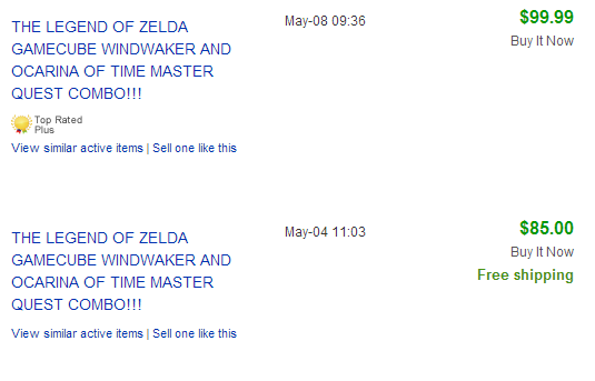 Zelda Wind Waker ve Ocarina Master Quest Combo _ eBay