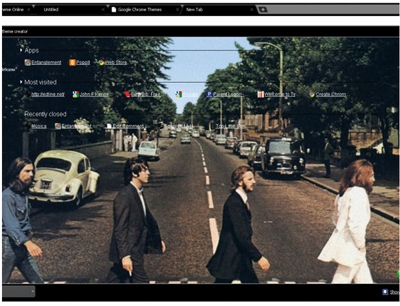 En havalı 10 Google Chrome Temaları Ekran görüntüsü 2011 03 24 at 1