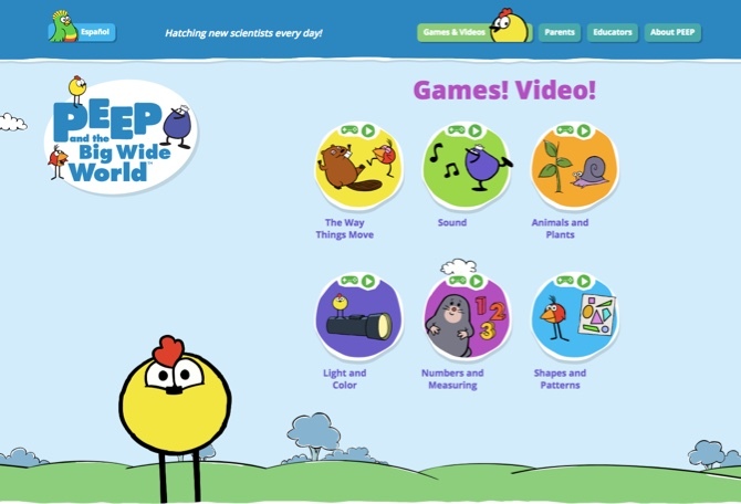 Çocuklar için Eğitici Bir Oyun - Peep Ve Büyük Geniş Dünya